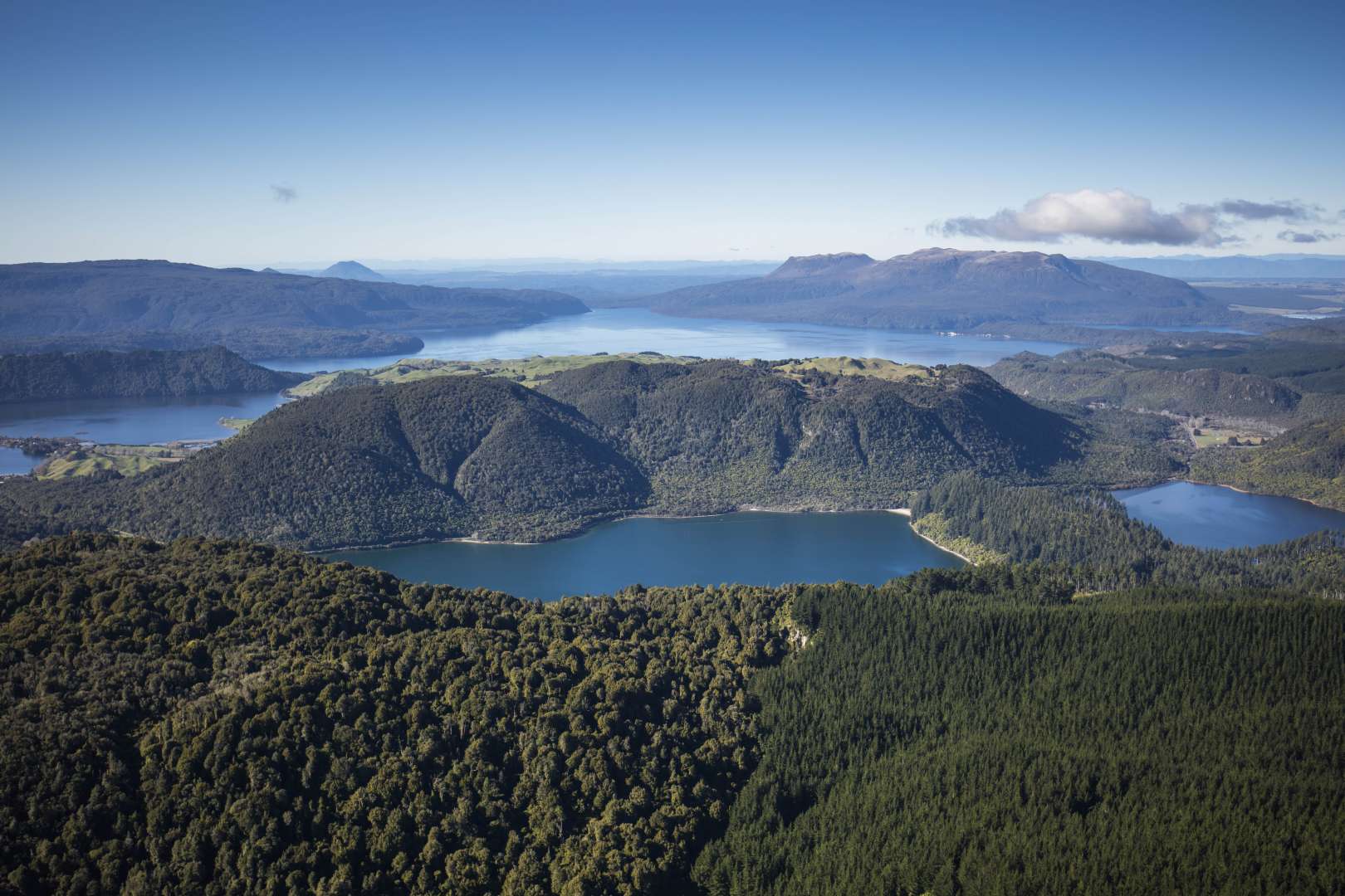 Aerial Views over Rotorua